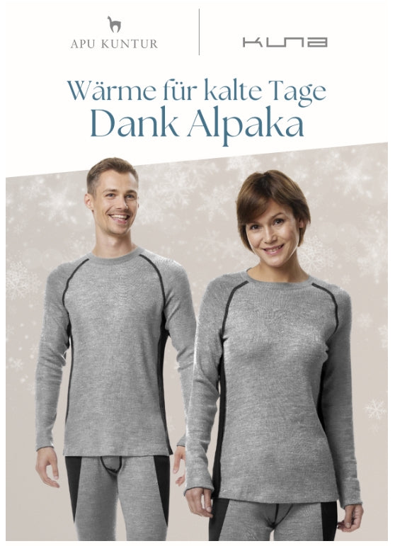 Thermowäsche aus Alpaka Wolle bei Alpakawolletraum