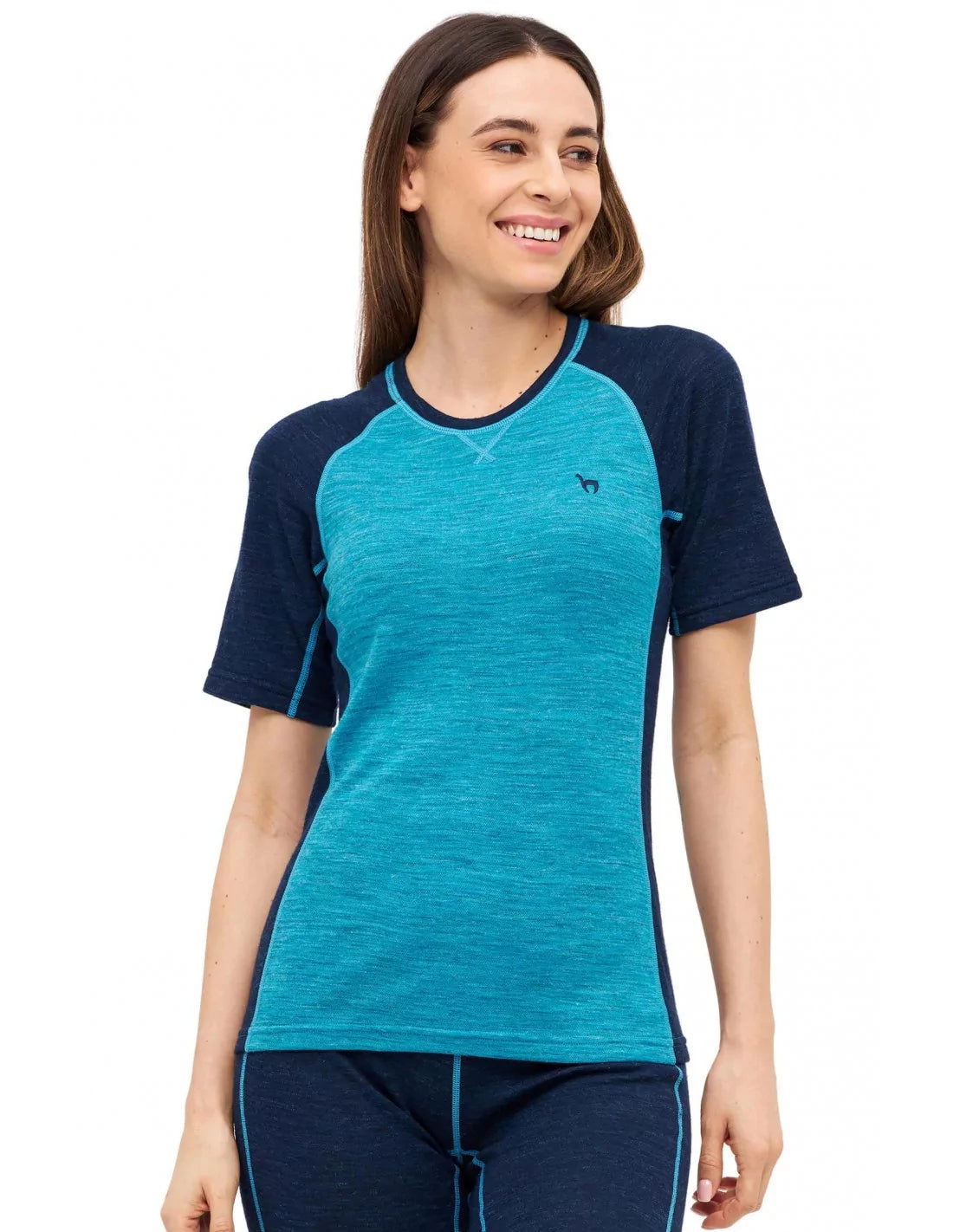 ANDEN ACTIVE Damen Thermo Shirt mit Premium Baby Alpaka - Alpakawolletraum.com