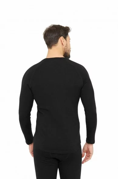 Alpaka Baselayer THERMO Langarm-Shirt für Herren aus Royal Alpaka - Alpakawolletraum.com