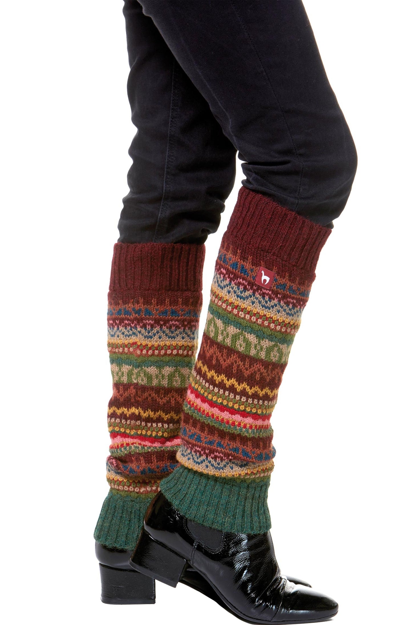 Alpaka Beinstulpen LUNA aus 100% Baby Alpaka - Alpakawolletraum.com