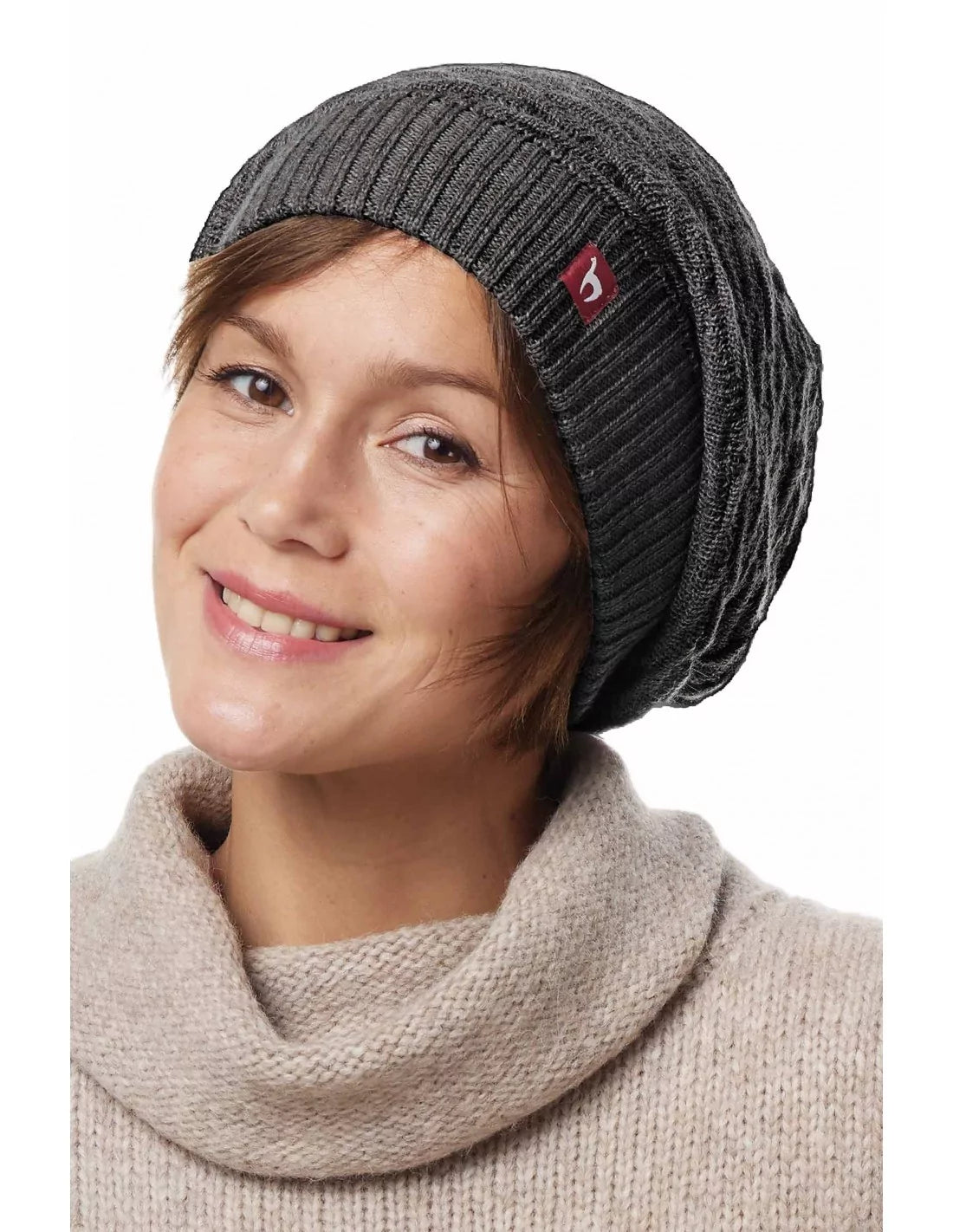 Alpaka Beret Mütze BIESEN aus 100% Baby Alpaka - Alpakawolletraum.com