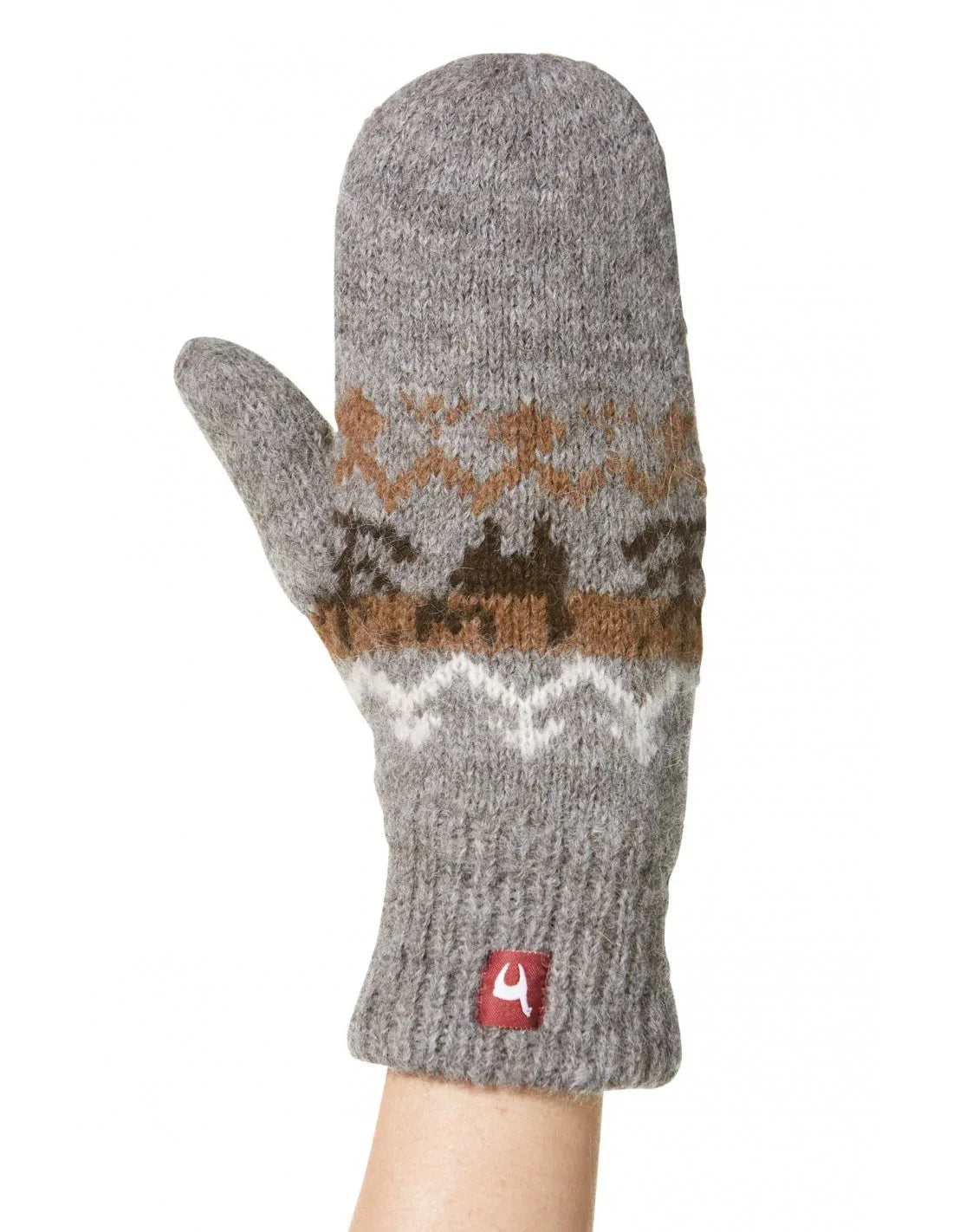 Alpaka Fausthandschuhe NATURA aus 100% Alpaka Superfine - Alpakawolletraum.com