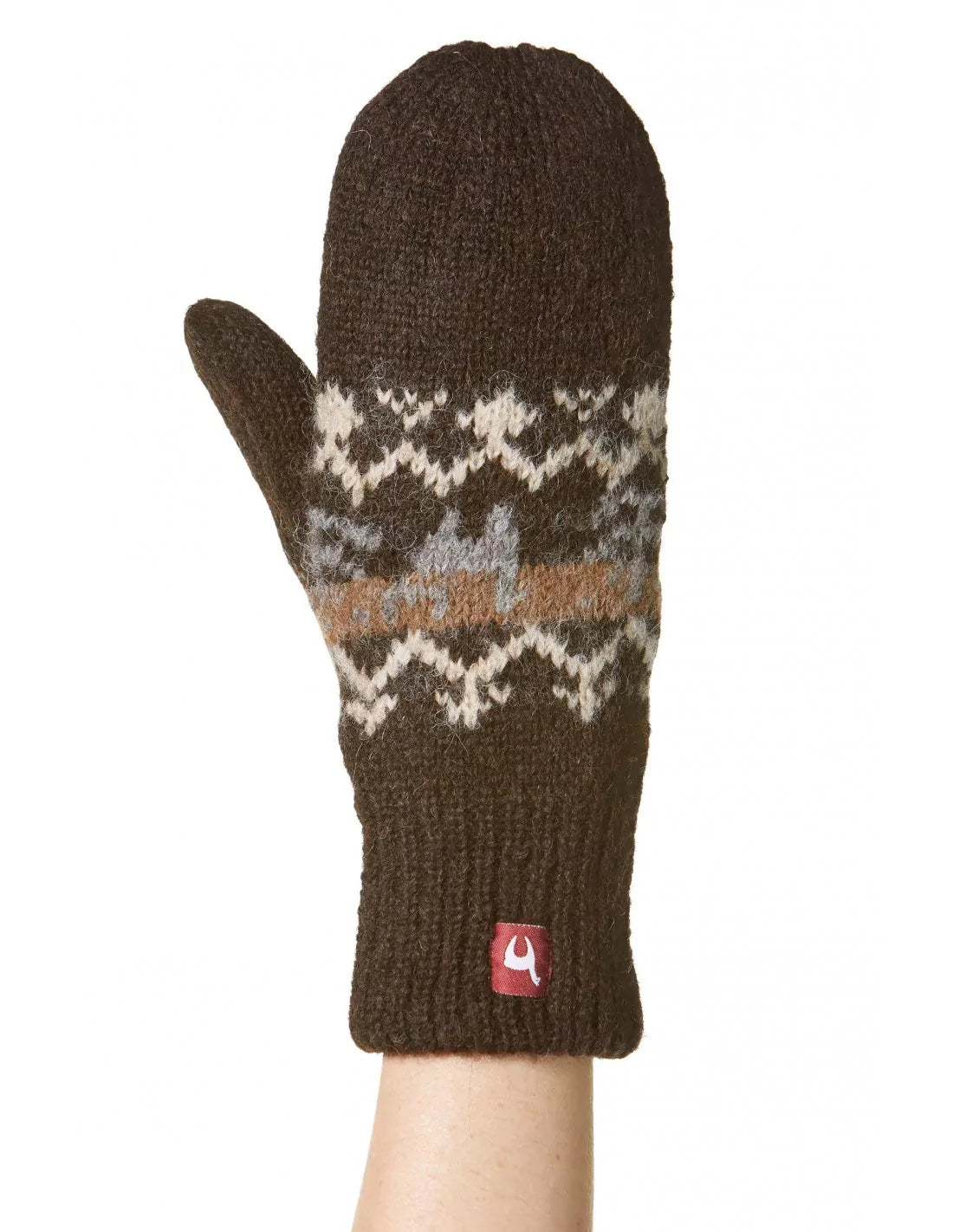 Alpaka Fausthandschuhe NATURA aus 100% Alpaka Superfine - Alpakawolletraum.com