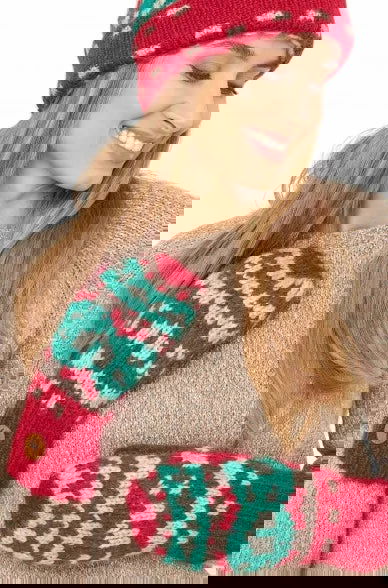 Alpaka Fäustlinge NAVIDAD aus Alpaka-Merino-Mix - Alpakawolletraum.com