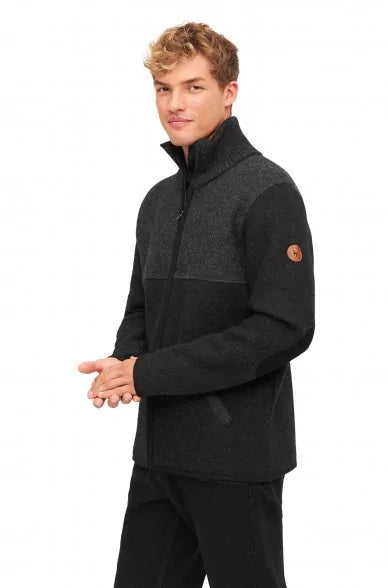 Alpaka Filzjacke OLIVER aus Alpaka und Wolle - Alpakawolletraum.com