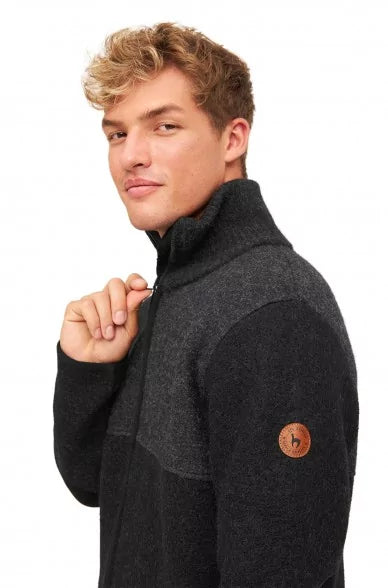 Alpaka Filzjacke OLIVER aus Alpaka und Wolle - Alpakawolletraum.com