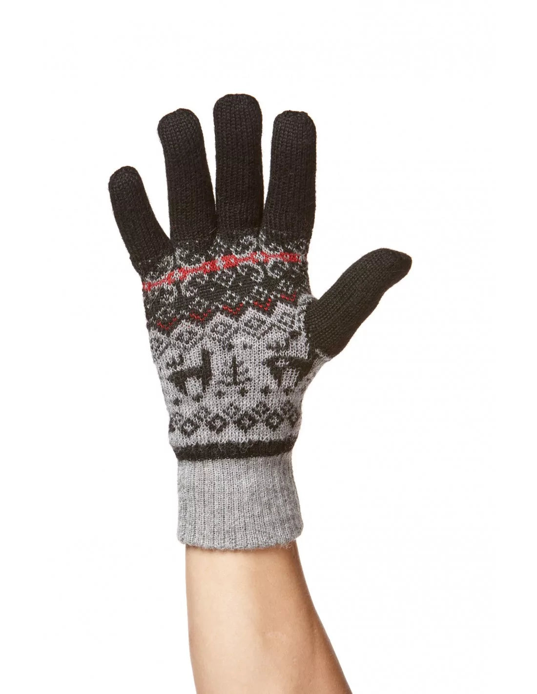 Alpaka Fingerhandschuhe ANDEN VIENTOS aus 100% Alpaka Superfine - Alpakawolletraum.com