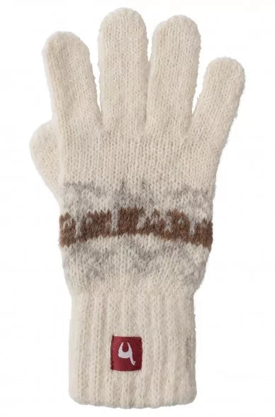 Alpaka Fingerhandschuhe NATURA aus 100% Alpaka Superfine - Alpakawolletraum.com