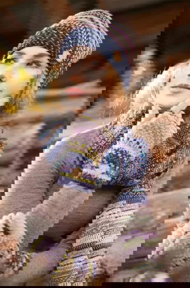 Alpaka Handschuhe DILAYA aus 100% Baby Alpaka - Alpakawolletraum.com