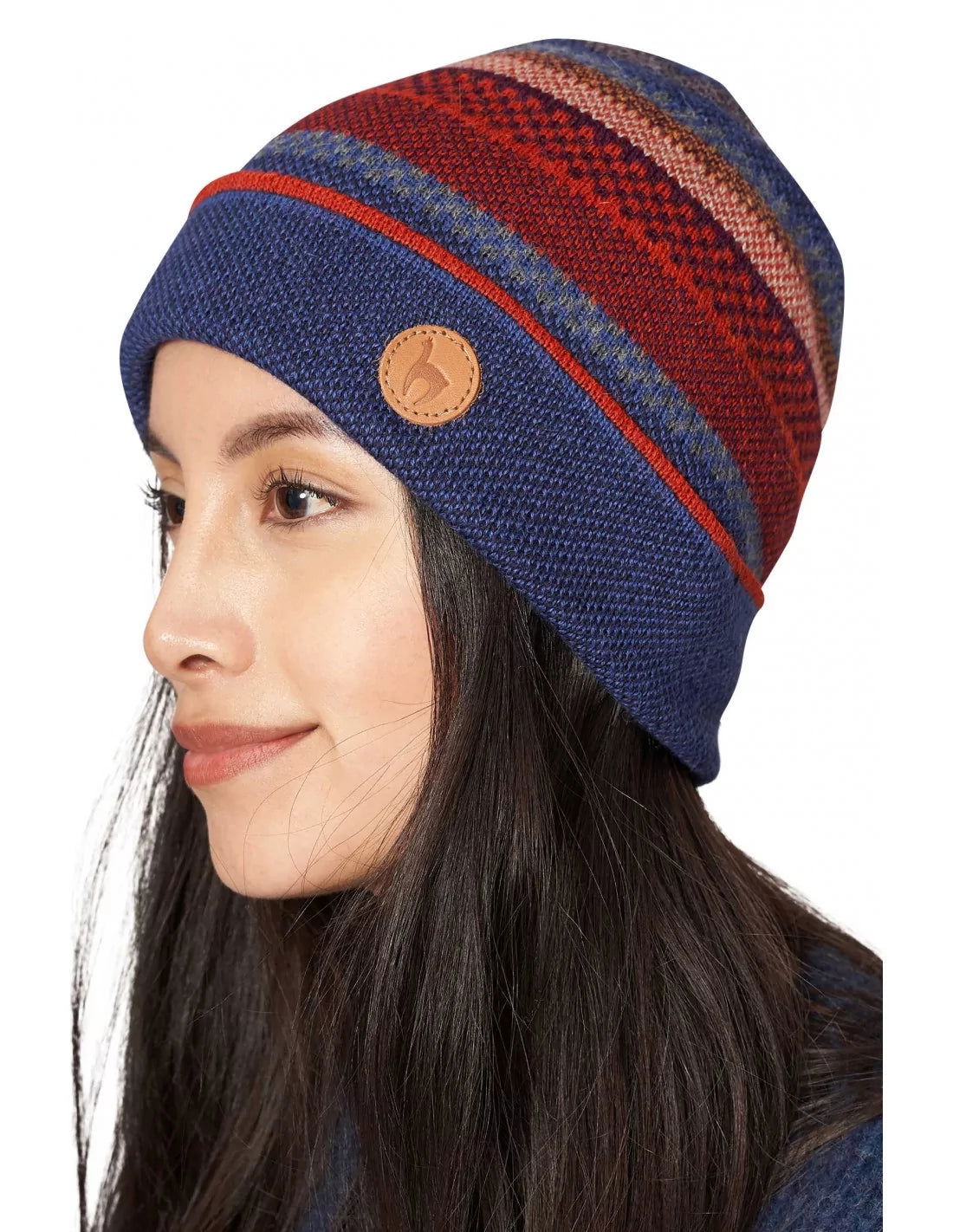 Alpaka Mütze KYARA aus 100% Baby Alpaka - Alpakawolletraum.com