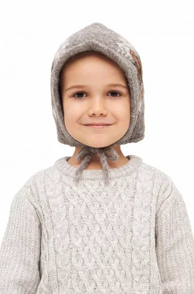 Alpaka Mütze NATURA aus 100% ungefärbtem Alpaka - Alpakawolletraum.com