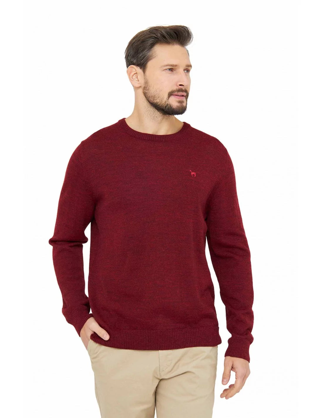 Alpaka Pullover BASIC aus 100% Baby Alpaka - Alpakawolletraum.com