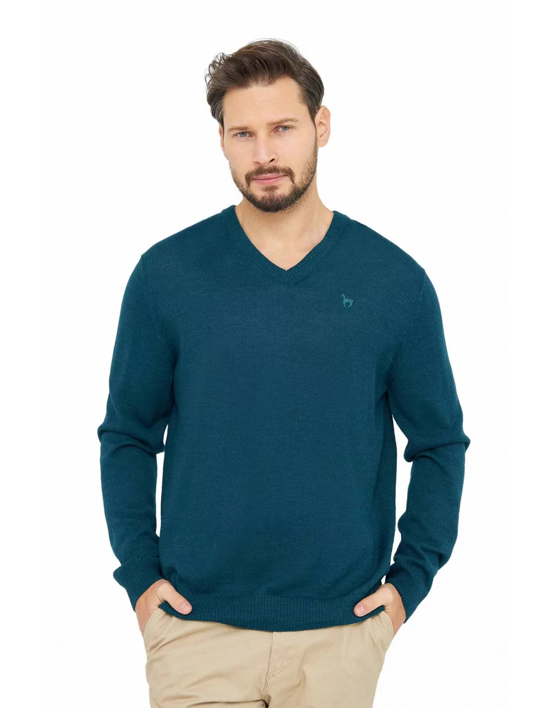 Alpaka Pullover BASIC aus 100% Baby Alpaka - Alpakawolletraum.com