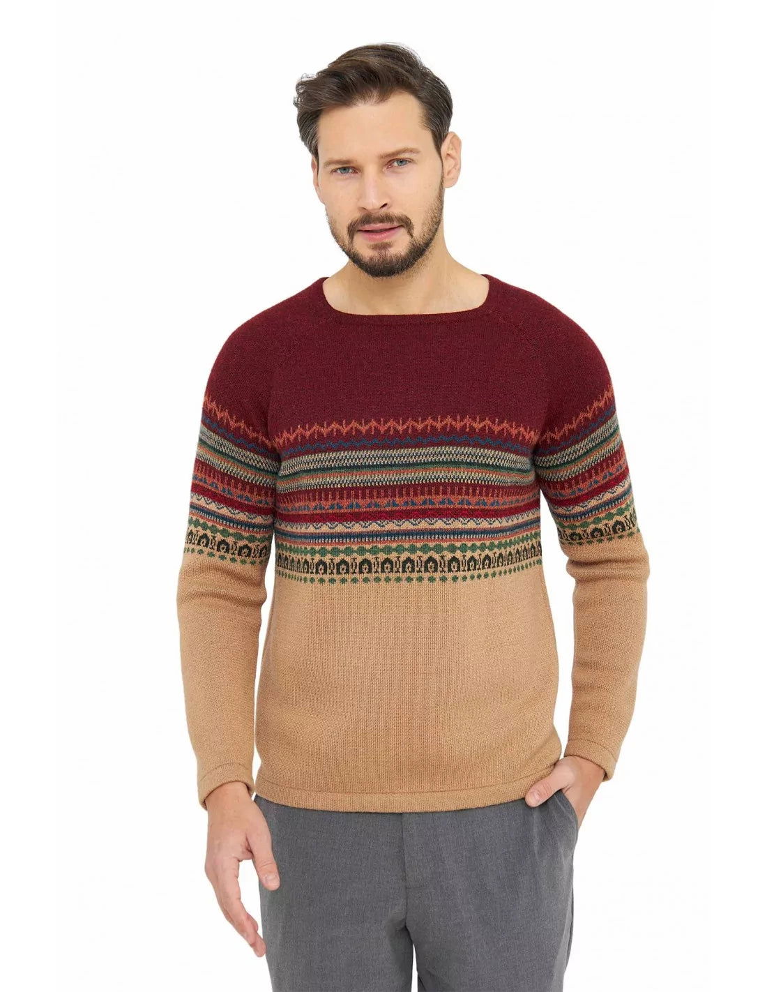 Alpaka Pullover COLORES DE LUNA aus 100% Baby Alpaka - Alpakawolletraum.com