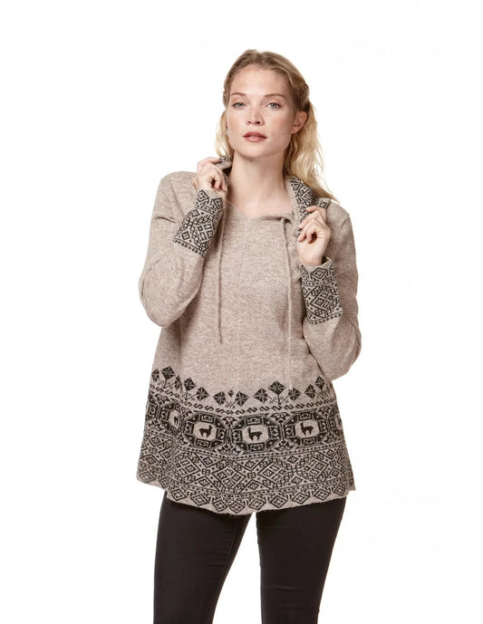 Alpaka Pullover DIVINO aus 100% Baby Alpaka - Alpakawolletraum.com