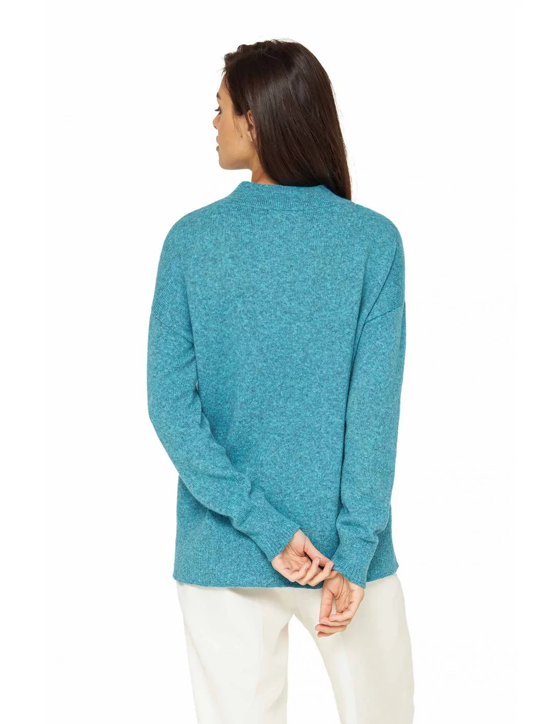 Alpaka Pullover GRAZIA aus Alpaka-Merino-Mix - Alpakawolletraum.com