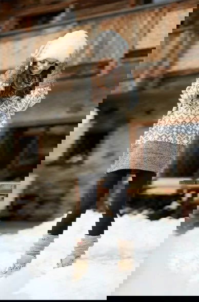 Alpaka Pullover NATURA aus 100% Alpaka - Alpakawolletraum.com