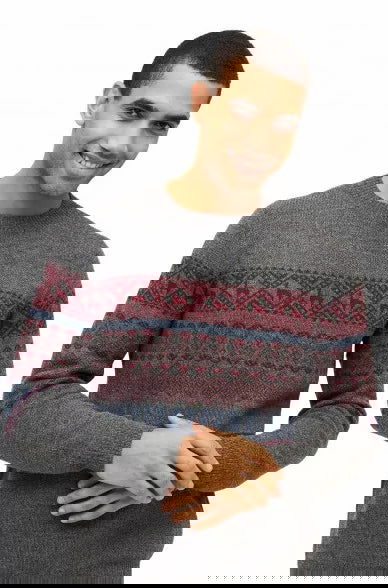 Alpaka Pullover NEVADA aus 100% Baby Alpaka - Alpakawolletraum.com