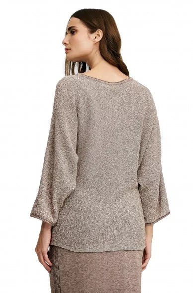 Alpaka Pullover WEAVE aus Baby Alpaka Eco & Bio-Baumwolle - Alpakawolletraum.com