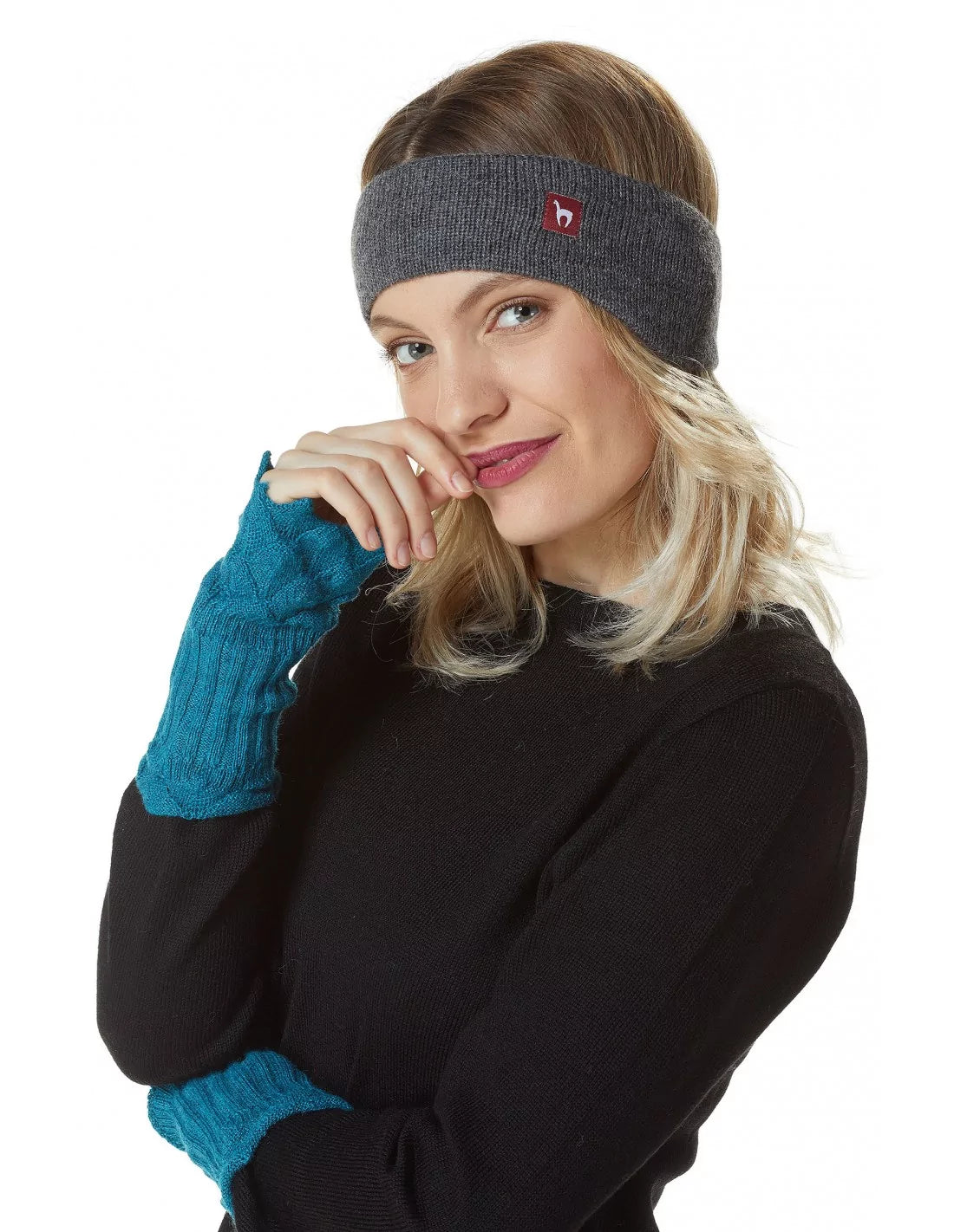 Alpaka Pulswärmer BERNICE aus 100% Baby Alpaka - Alpakawolletraum.com