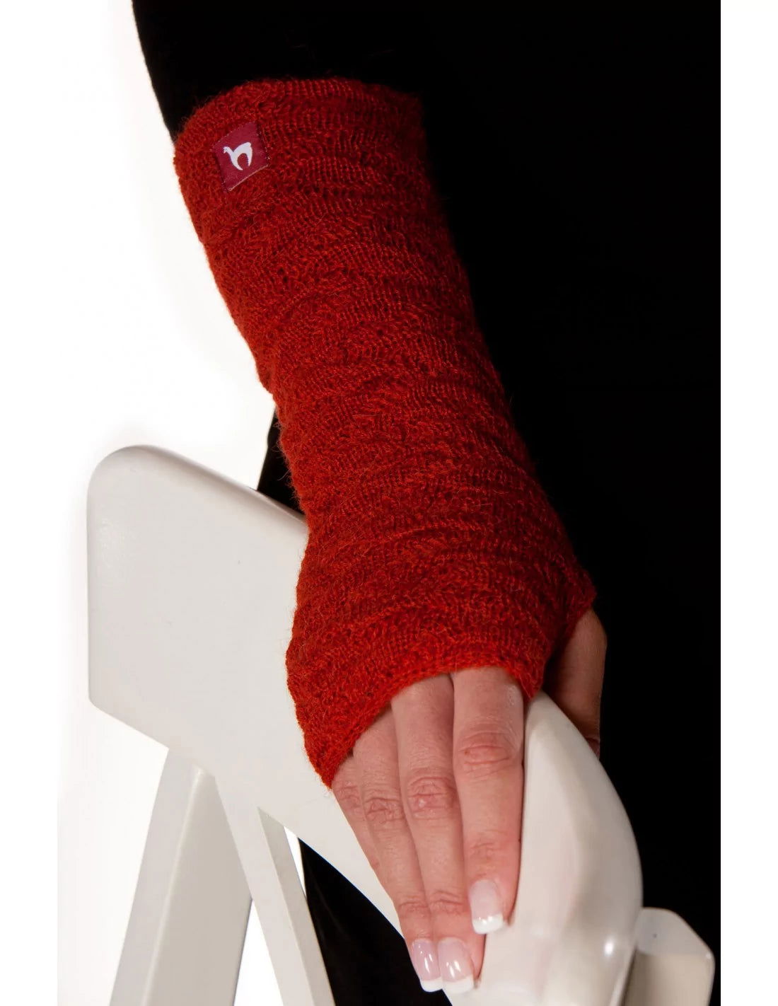 Alpaka Pulswärmer BIESEN aus 100% Baby Alpaka - Alpakawolletraum.com