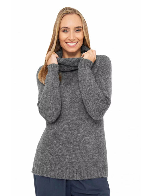 Alpaka Rollkragen Pullover ASA aus Alpaka Woll-Mix - Alpakawolletraum.com