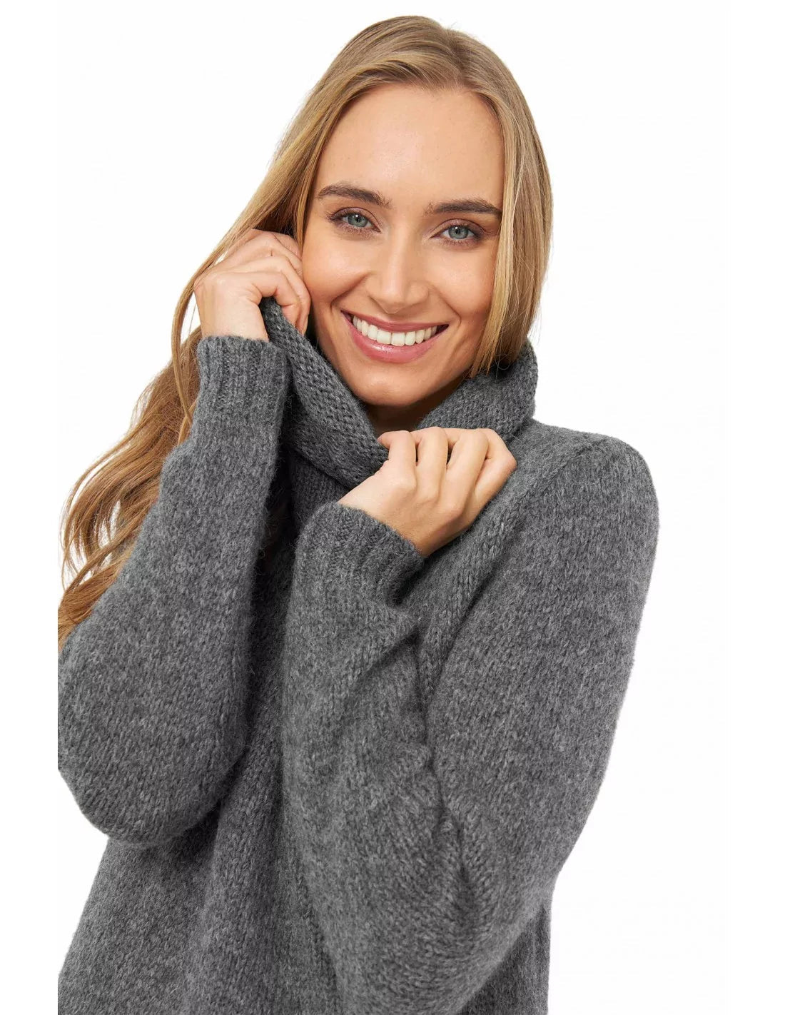Alpaka Rollkragen Pullover ASA aus Alpaka Woll-Mix - Alpakawolletraum.com