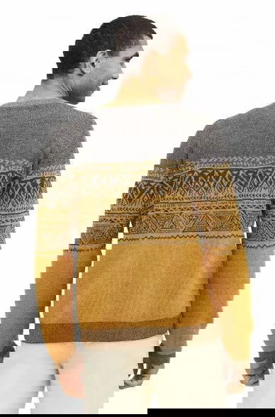 Alpaka Rundhals Pullover GIORGIO aus 100% Baby Alpaka - Alpakawolletraum.com