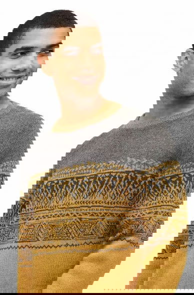 Alpaka Rundhals Pullover GIORGIO aus 100% Baby Alpaka - Alpakawolletraum.com