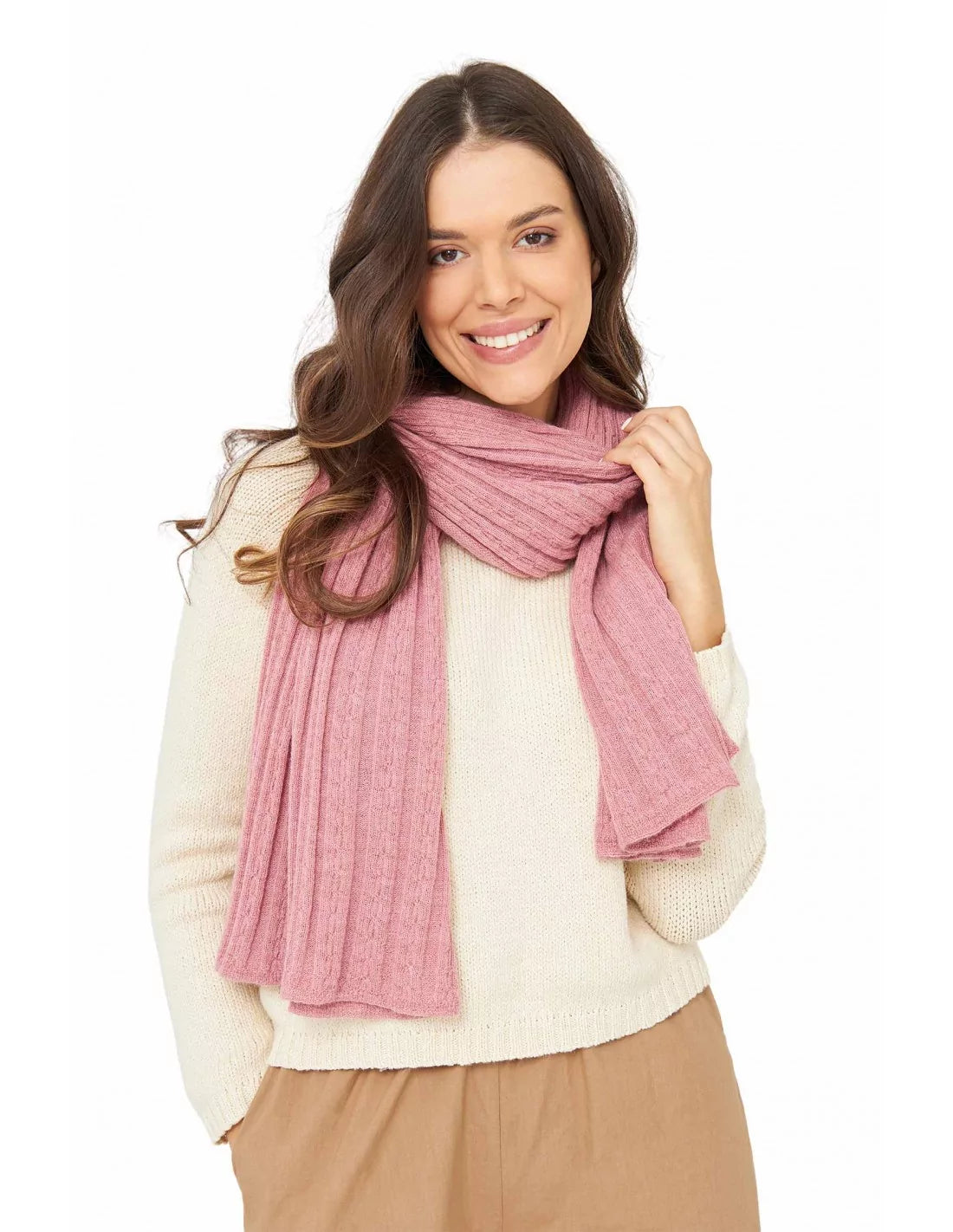 Alpaka Schal/Reisedecke SUAVE aus 100% Baby Alpaka - Alpakawolletraum.com