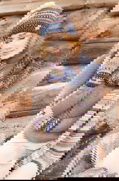 Alpaka Schal DILAYA aus 100% Baby Alpaka - Alpakawolletraum.com