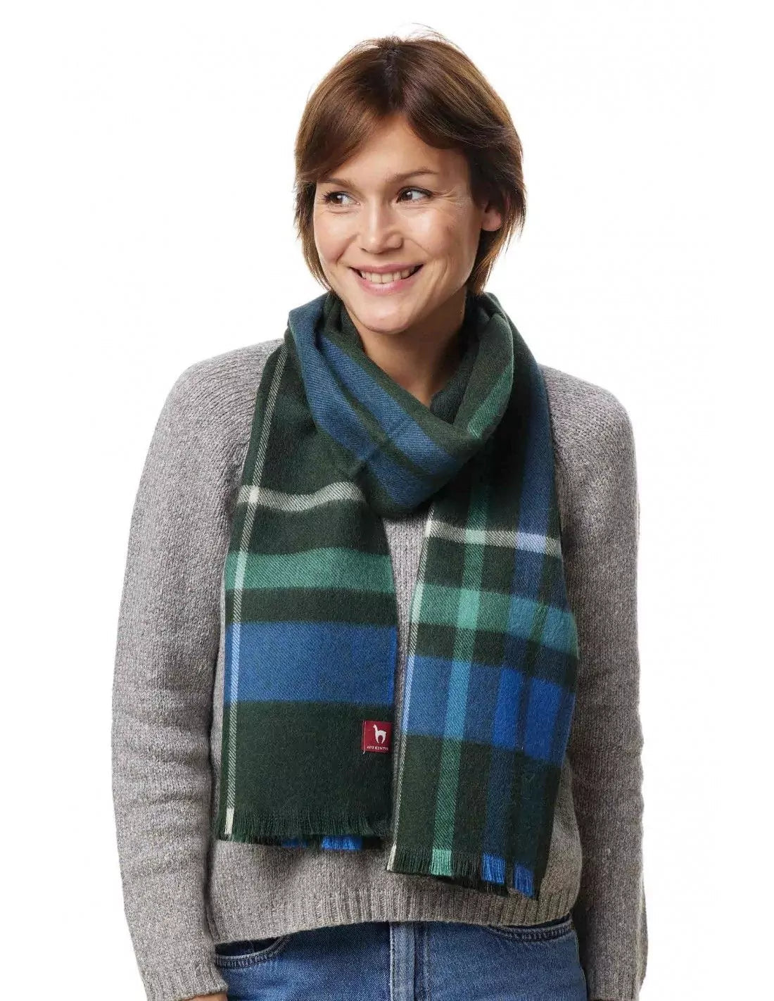 Alpaka Schal PADRINO aus 100% Baby Alpaka - Alpakawolletraum.com