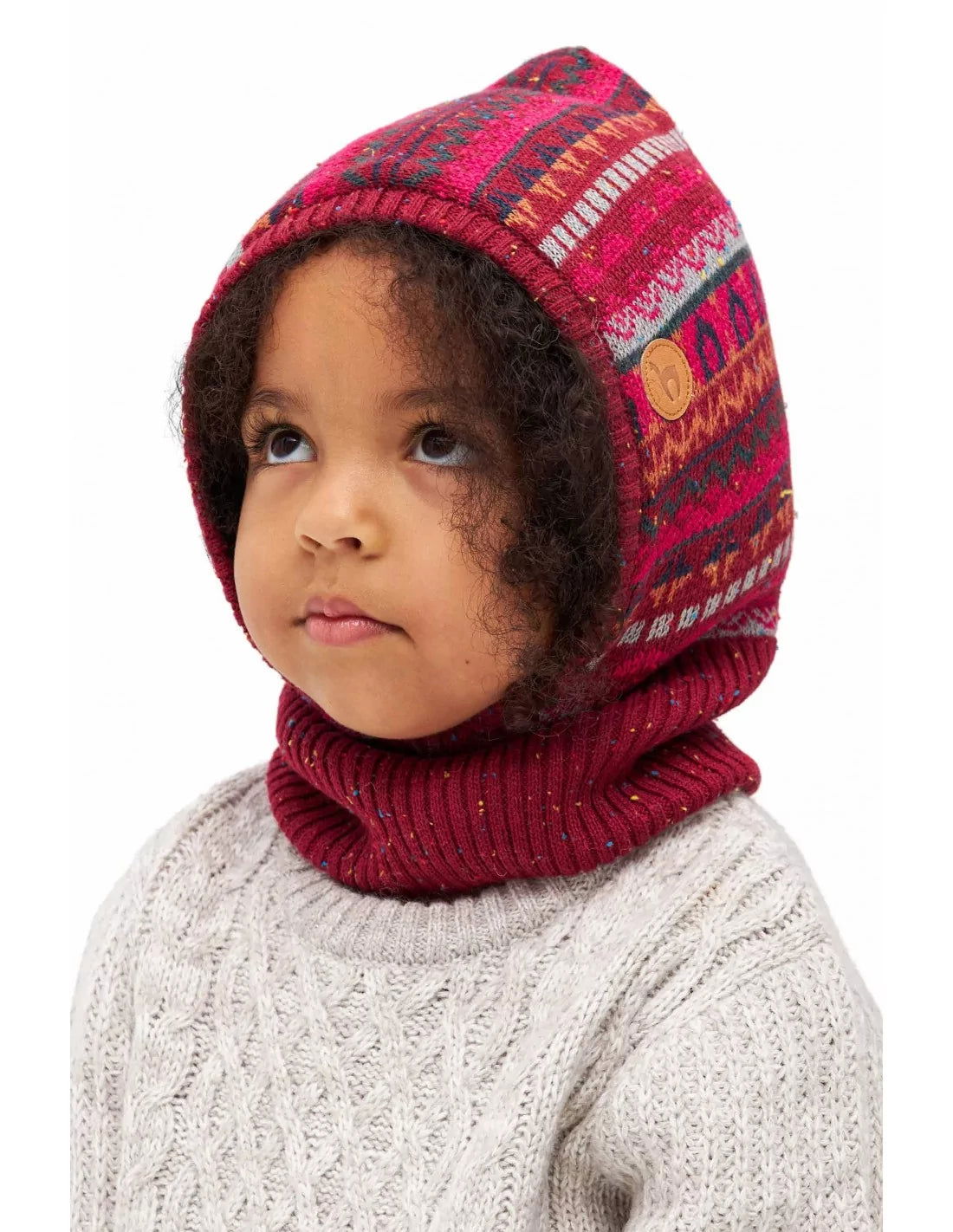 Alpaka Schlupfmütze MONITO aus Baby Alpaka und Pima Baumwolle - Alpakawolletraum.com