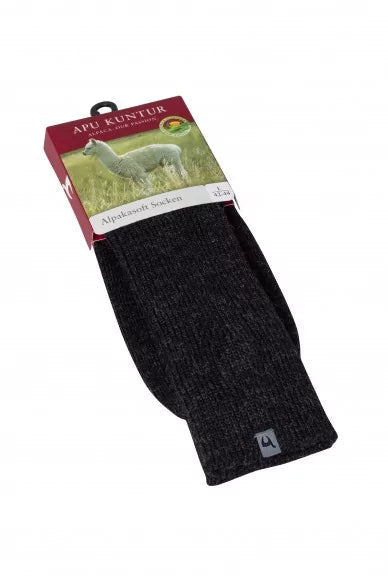 Alpaka Socken SOFT aus Alpaka-Wolle-Mix - Alpakawolletraum.com