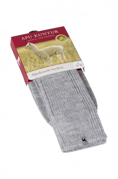 Alpaka Socken SOFT aus Alpaka-Wolle-Mix - Alpakawolletraum.com