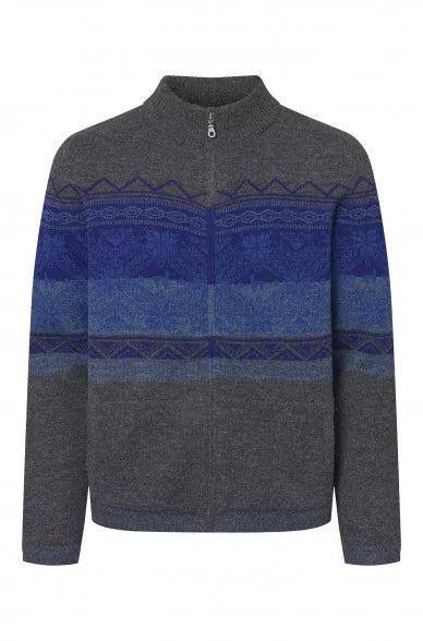 Alpaka Strickjacke GAEL aus 100% Baby Alpaka - Alpakawolletraum.com