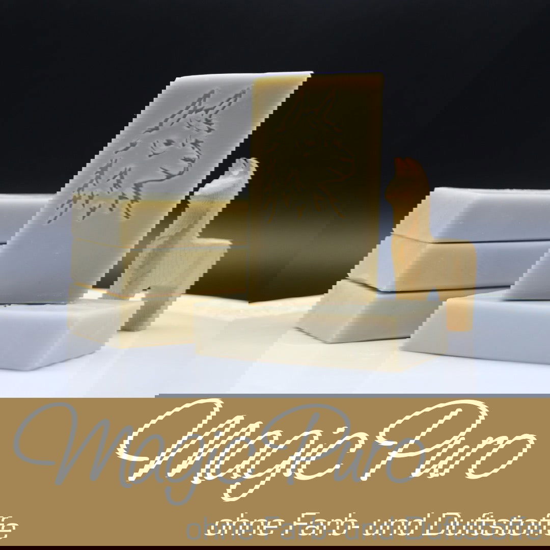 Larisavon Alpakaseife Magic-Puro ohne Duft | Luxusseife mit Alpaka Keratin - Alpakawolletraum.com