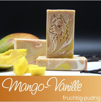 Larisavon Alpakaseife Mango-Vanille | Luxusseife mit Alpaka Keratin - Alpakawolletraum.com