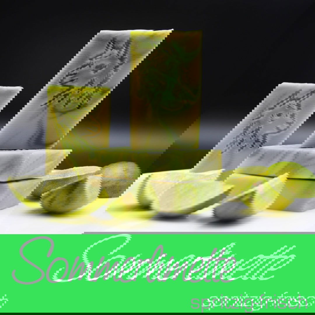 Larisavon Alpakaseife Sommerlimette | Luxusseife mit Alpaka Keratin - Alpakawolletraum.com