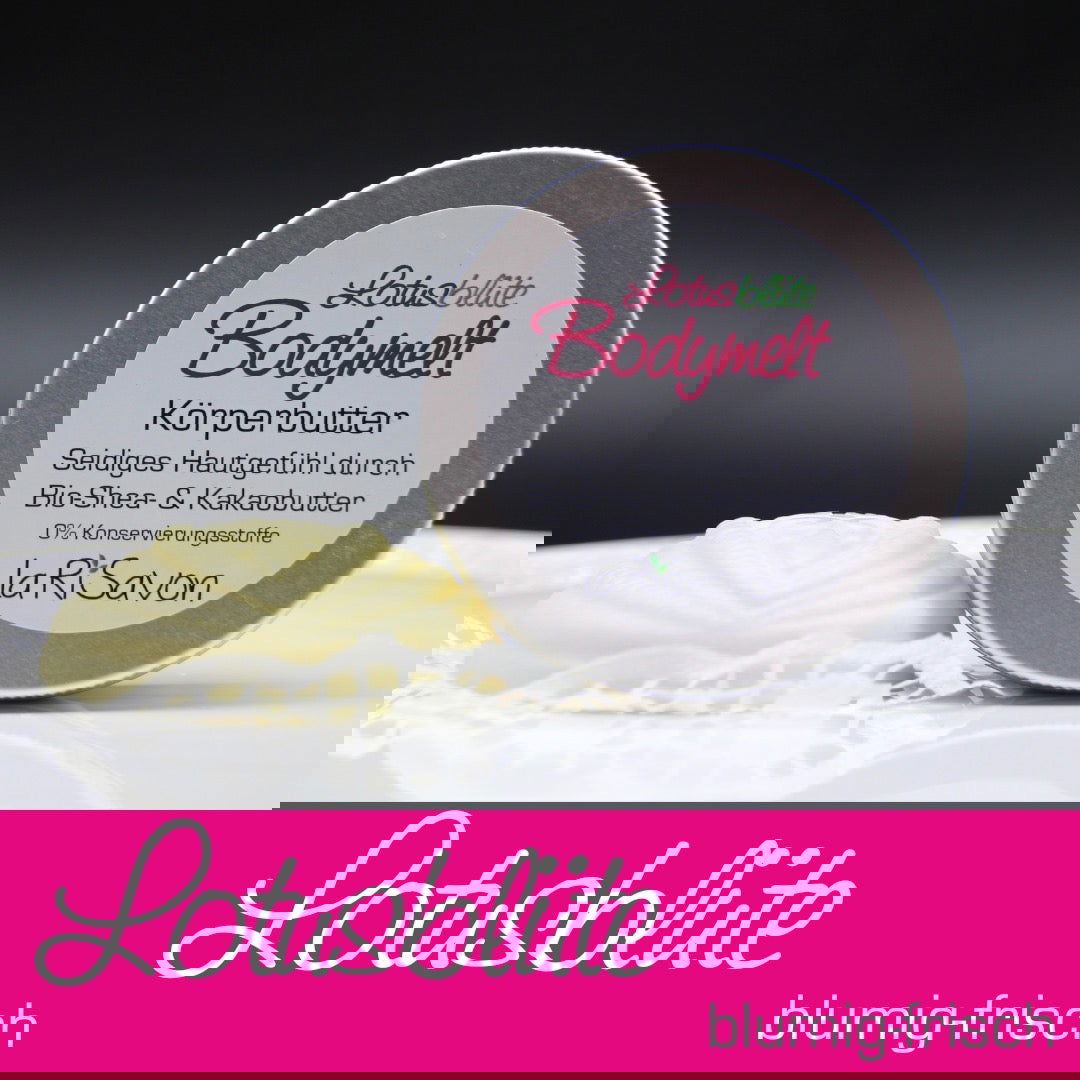 Larisavon Bodymelt Lotusblüte | Körperbutter von LaRiSavon - Alpakawolletraum.com