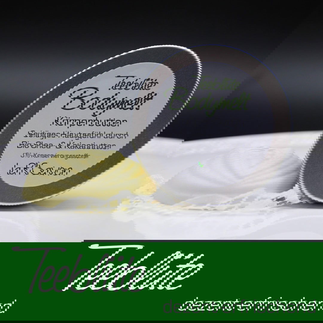 Larisavon Bodymelt Teeblüte | Körperbutter von LaRiSavon - Alpakawolletraum.com