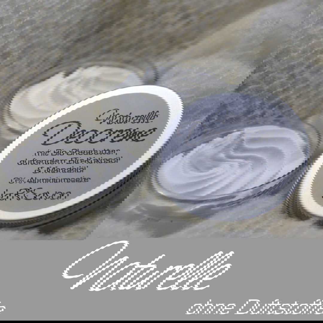 Larisavon Deo Creme Naturelle ohne Duft | Aluminiumfrei und Vegan - Alpakawolletraum.com