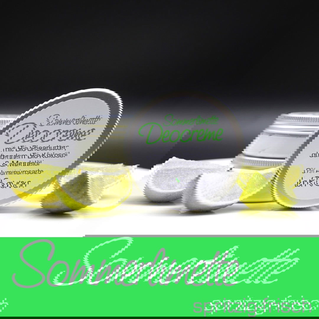 Larisavon Deo Creme Sommerlimette | Vegan & Aluminiumfrei! - Alpakawolletraum.com