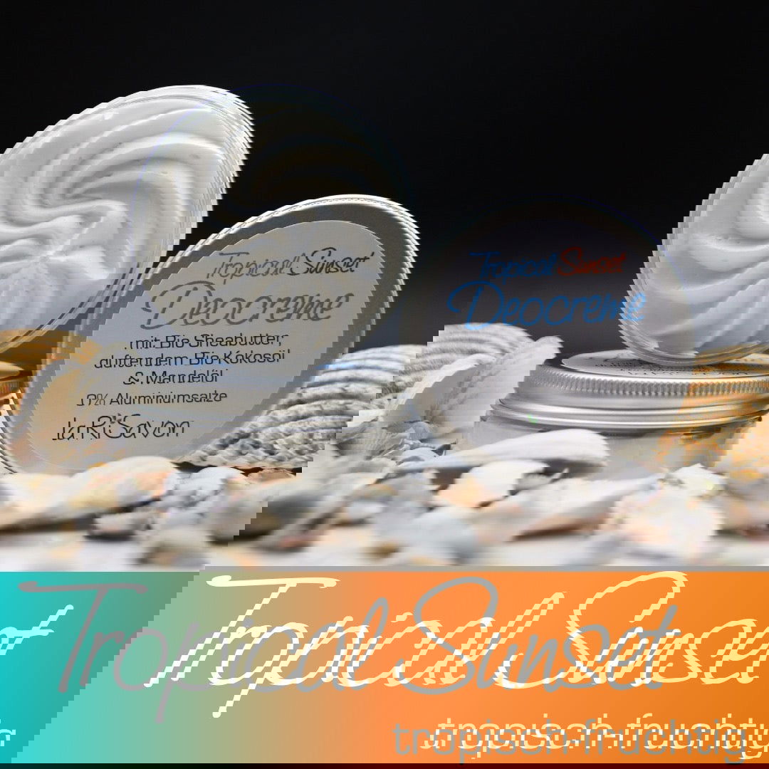 Larisavon Deocreme Tropical Sunset | Aluminiumfrei vegan - Alpakawolletraum.com