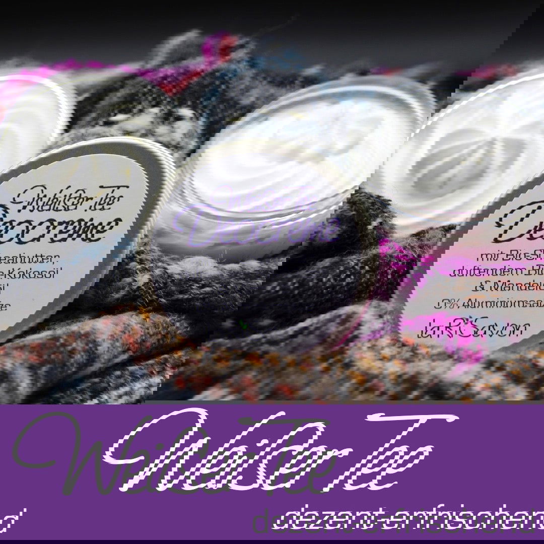 Larisavon Deocreme Weißer Tee | Aluminiumfrei, Vegan - Alpakawolletraum.com