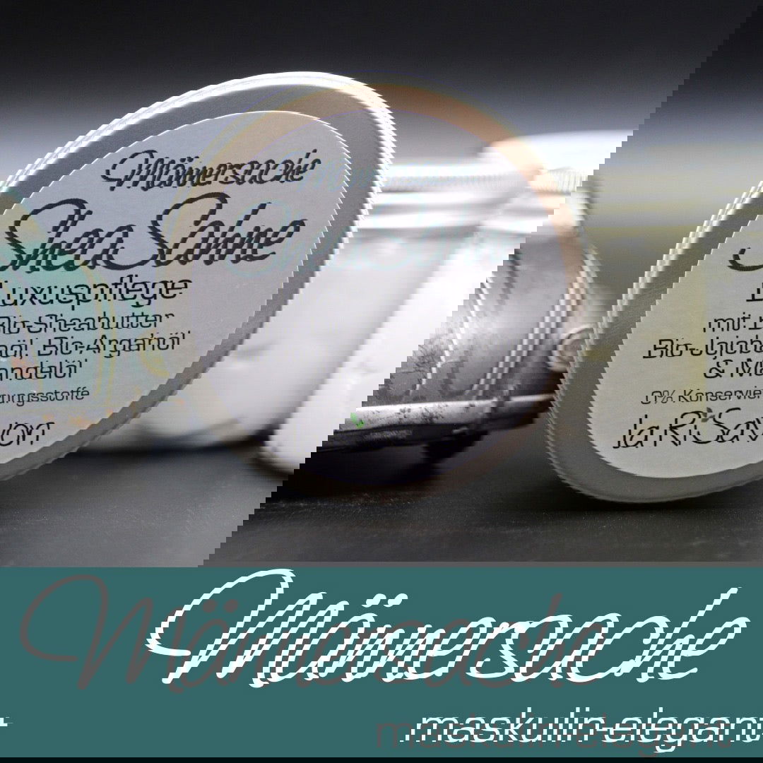 Larisavon Shea Sahne Männersache | 150ml - Vegan - Alpakawolletraum.com