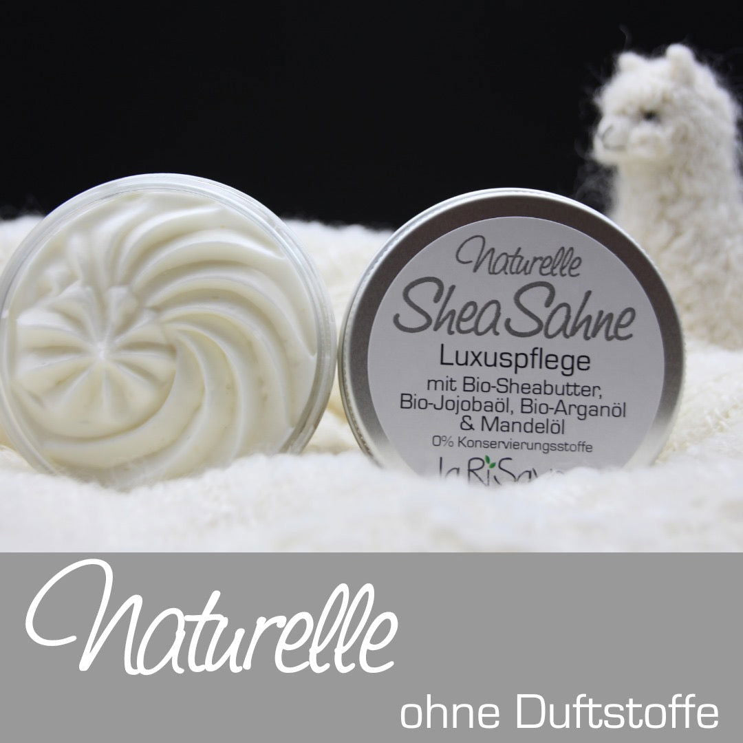 Larisavon Shea Sahne Naturelle | 150ml - Vegan - Alpakawolletraum.com