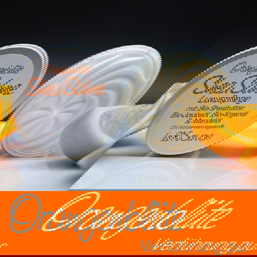 Larisavon Shea Sahne Orangenblüte | 150ml - Vegan - Alpakawolletraum.com