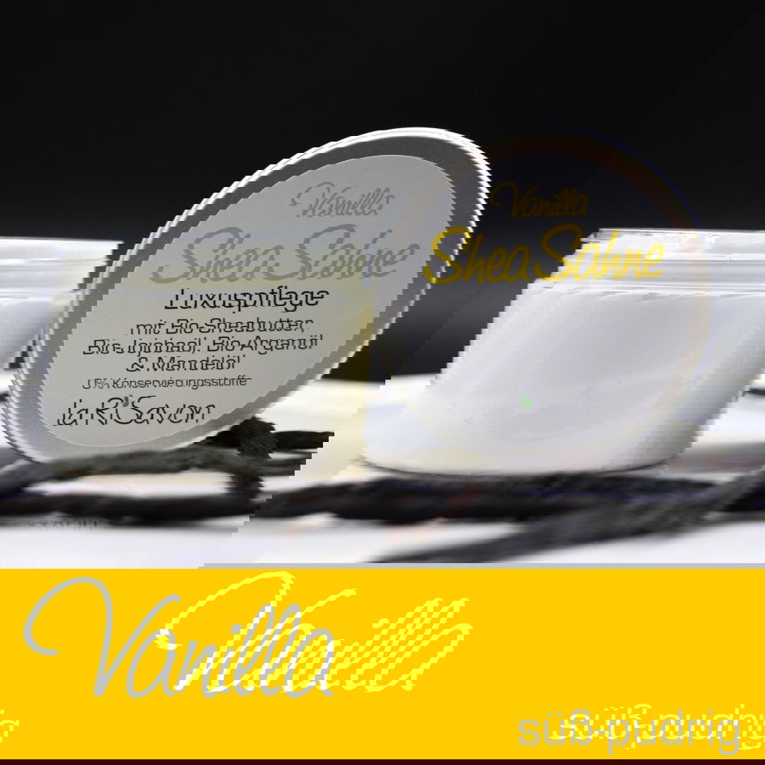 Larisavon Shea Sahne Vanilla | 150ml - Vegan - Alpakawolletraum.com
