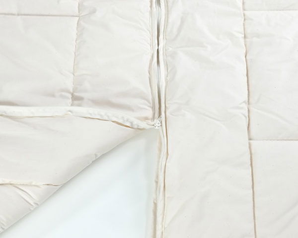 Mitwachsendes Alpakawoll-Bett für Kinder – Flexibel als Sommer- und Winterdecke - Alpakawolletraum.com